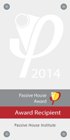 Passive House  Award 2014